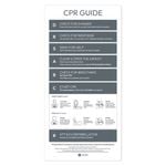 Pool Signs Australia Pool Safety CPR Sign - Slate Grey