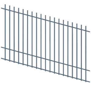 ProtectorAl 1201 - 2400 x 1500mm Deep Ocean Raked Up to 15º Batten Pool Fence Panel
