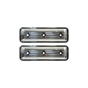Chrome Finned Side Plate Covers Holden 6 Cylinder 149 161 173 179 186 202