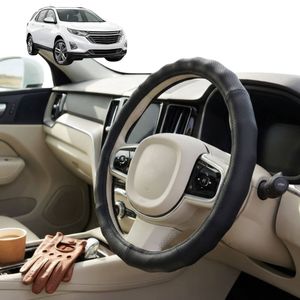 Australian Goose Steering Wheel Cover for Holden Equinox 2017 - 2020 (EQ) Circle Black