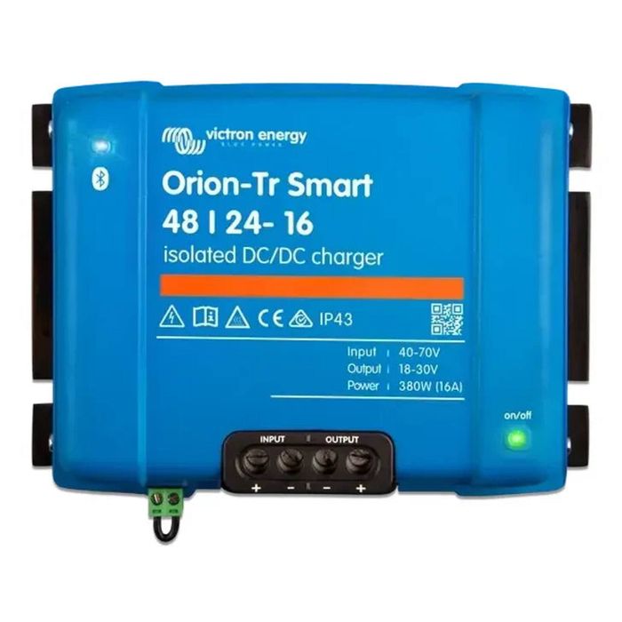 Victron 48V to 24V Orion-Tr 48/24-16A Isolated DC-DC Charger