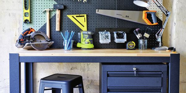 pegboard  for tool storage