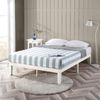 Zinus King Single Moiz Timber Wood Bed Frame Base - White