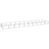 vidaXL Dog Kennel Silver Steel Outdoor Puppy Enclosure Dog Pet Supply Cage