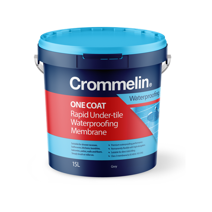 Crommelin 15L One Coat Rapid Under-Tile Waterproofing Membrane