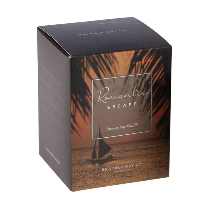 Bramble Bay Ocean After Dark Romatic Escape Soy Candle Home Fragrance 300g