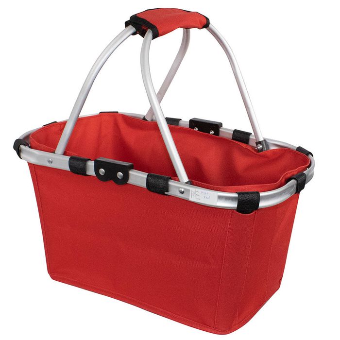 Two Handle Carry Basket 44X28X15cm Red Karlstert