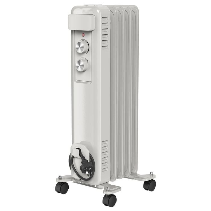 Click 1000W 5 Fin Oil Heater