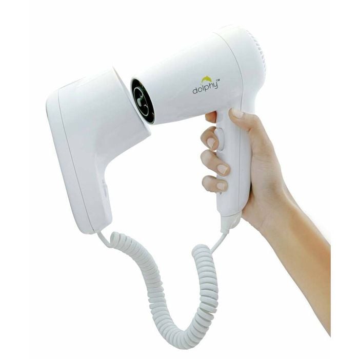 Dolphy Commercial Wall Mount Hair Dryer 1200w - White