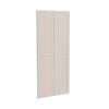 Kaboodle 900mm Cannellini Alpine Pantry Doors - 2 Pack