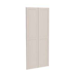 Kaboodle 900mm Cannellini Alpine Pantry Doors - 2 Pack