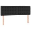vidaXL Headboards Wall Bed Header Bedhead Bedroom 2 pcs Black 72 cm Faux Leather