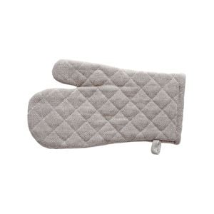 Herringbone Oven Gloves- Charcoal