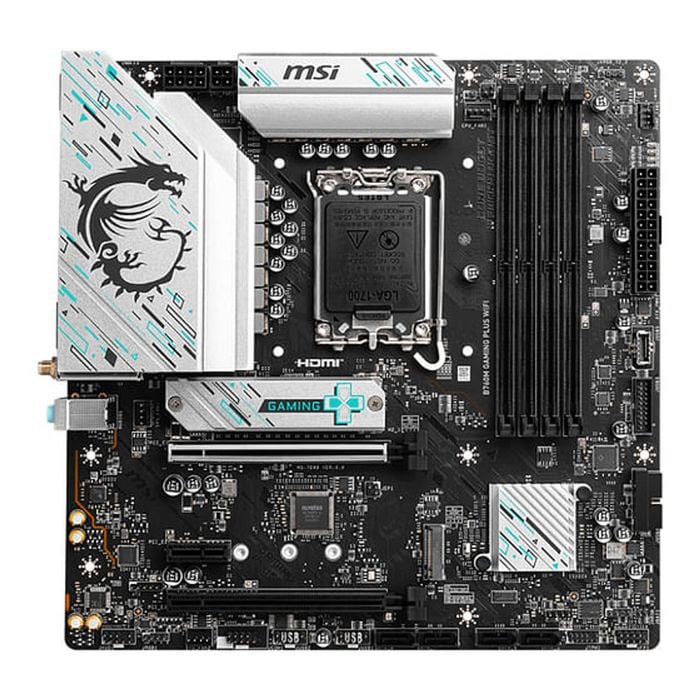 Msi B760m Gaming Plus Wifi Lga 1700 Micro-atx Motherboard
