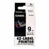 Casio Black on White Label (9mm)