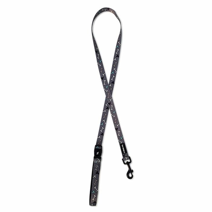 La Doggie Vita Dog Park Grey Lead Medium