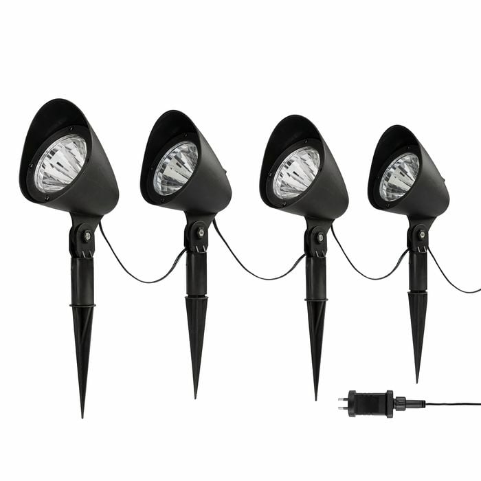 Brilliant Westbury LED Low Voltage DIY Garden Light Kit - 4 Pack