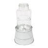 Rink Drink Glass Drinks Dispenser with Tap & Silver Bucket Stand - 6.5L