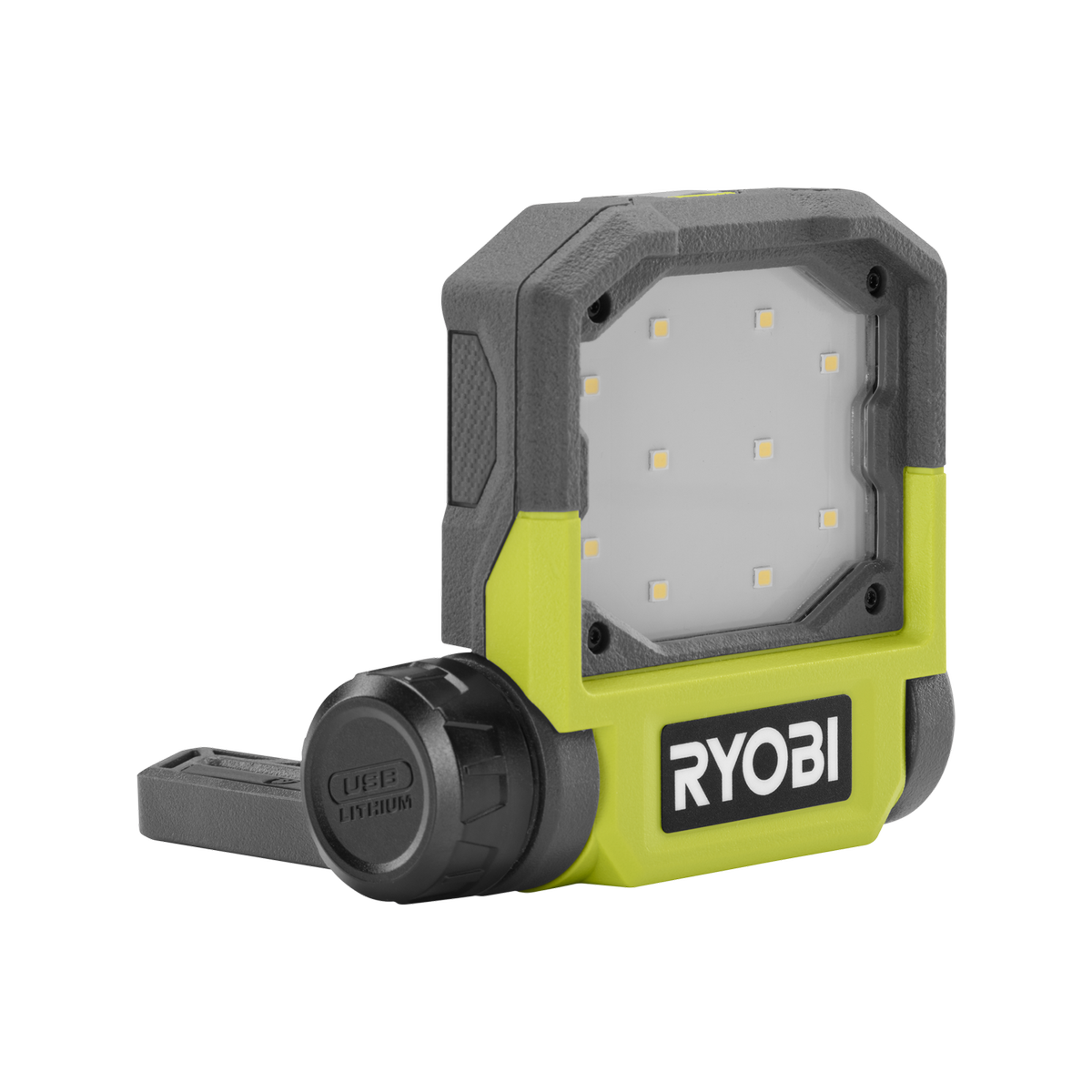Ryobi 4V USB Lithium LED Flip Light Kit Bunnings Australia