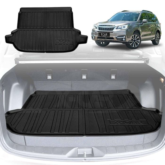 Heavy Duty Cargo Rubber Waterproof Mat Boot Liner Luggage Tray for Subaru Forester 2012-2018