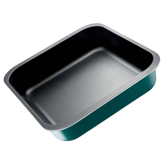 Teal Cast Aluminium Roaster 40x34x8cm Bessemer