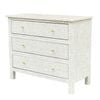 Mother of Pearl Chest Black & White Inlay Finish