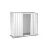 Absco Sheds 2.26 x 0.78 x 1.95m Zincalume Ezislider Single Sliding Door Garden Shed