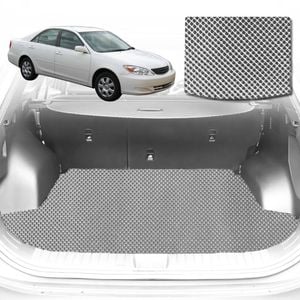 6D Diamond Car Boot Mat for Toyota Camry (XV30)2002-2006-Sedan-Cargo Mat-Grey-Outback GT