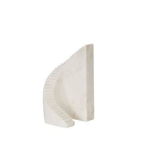 Amalfi Sachi Step Sculpture White 10x10x20cm
