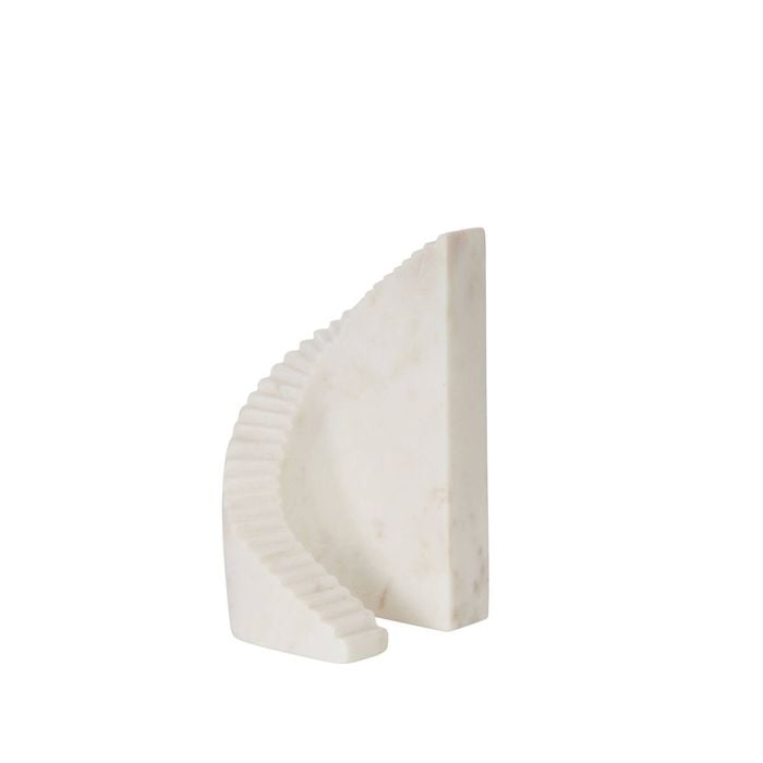 Amalfi Sachi Step Sculpture White 10x10x20cm