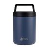 Oasis Stainless Steel D/Wall Insulated Food Flask W/ Handle Indigo 480ml