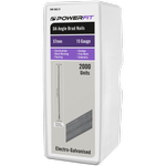 PowerFit 57mm DA Angle Electro-Galvanised Brad Nails – 2000 Pack