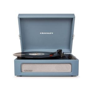 Crosley Voyager Bluetooth Portable Turntable - Washed Blue