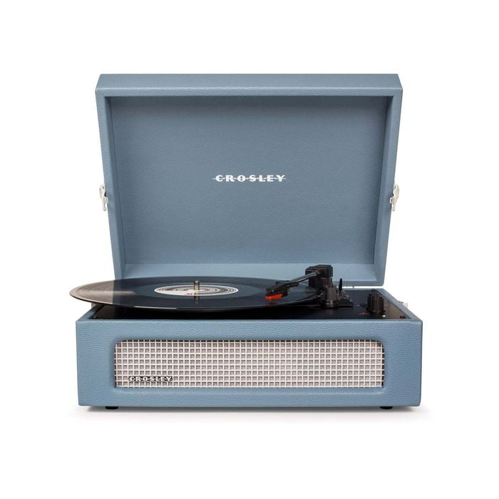 Crosley Voyager Bluetooth Portable Turntable - Washed Blue