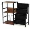 3-Tier Record Player Stand with Vinyl Storage for 200 Albums