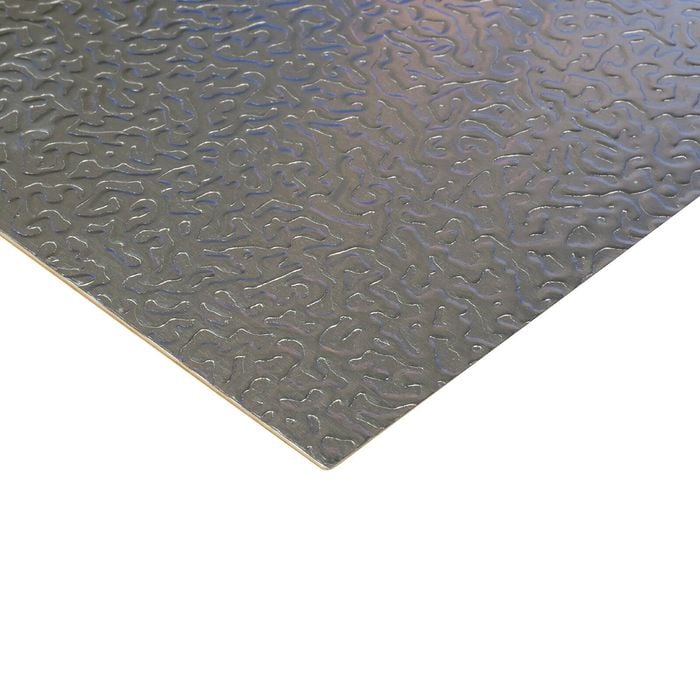 Metal Mate 0.5 x 600 x 900mm Stucco Aluminium Sheet
