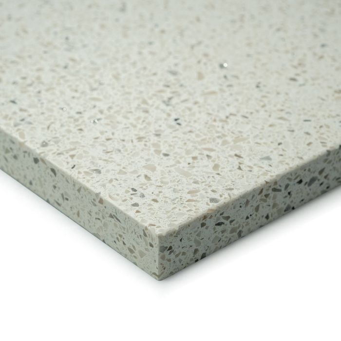 Mirostone 900mm Diamond White Premium Benchtop