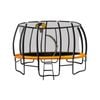 Kahuna Trampoline 16 Ft With Basketball Set - Orange