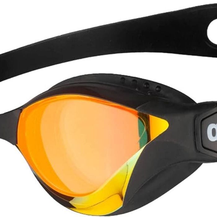 Arena Cobra Tri Swipe Tri Mirrored Goggles Swimming Swim Glasses  Yellow/Black