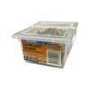 Zenith 8G x 25mm Gold Passivated Square Drive Chipboard Screw - 500 Pack