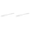 2PK Butterie Silicone Spatula Non-Stick 24.1x2.5cm - White