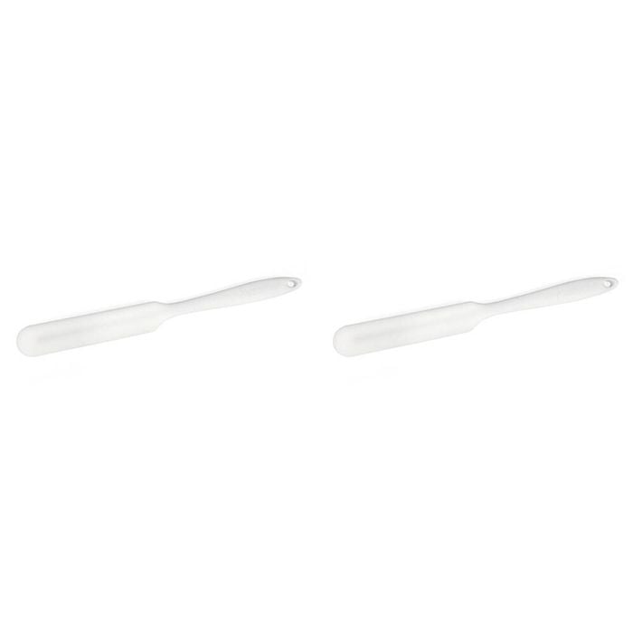 2PK Butterie Silicone Spatula Non-Stick 24.1x2.5cm - White