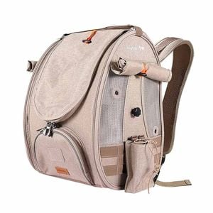 Ibiyaya Trackpack Bird Carrier Backpack/Pet Travel Bag w/ 6 Accessories