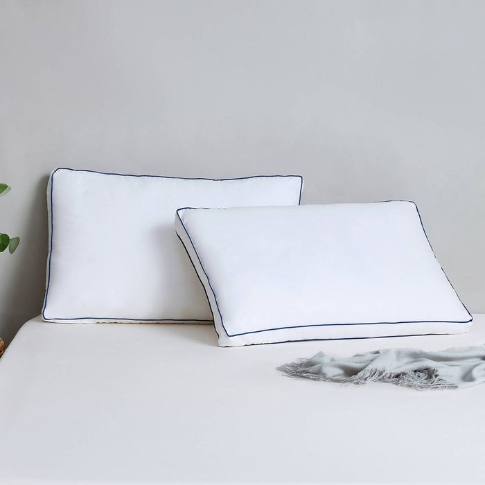 Dreamaker Sleep Form High & Soft Profile Standard Pillow Twin Pack 43 x 68cm with 5cm Gusset