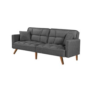 Levede Sofa Bed Futon Convertible Fabric Lounge Couch 3-seater Recliner