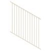 ProtectorAl 350-1200W x 1200H Surfmist Flat Top Pool Fence Panel Raked 16-30º