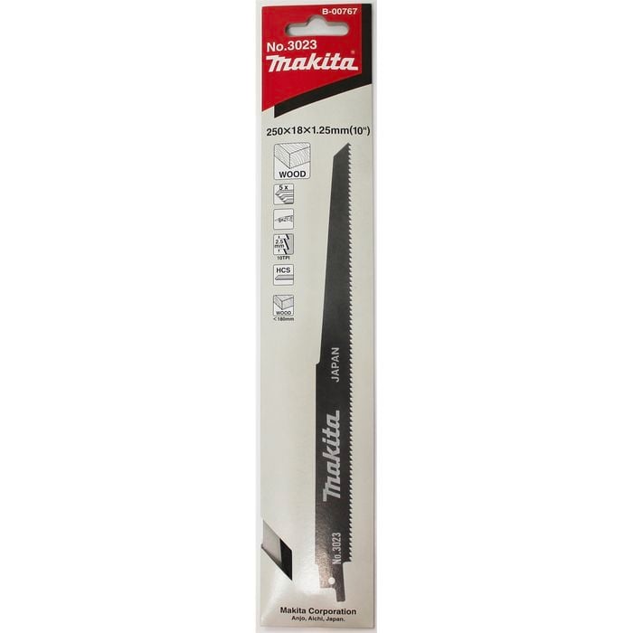 Makita Reciprocating Jigsaw Blade 250mm 5pk