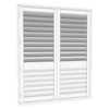 EasyAS 1210 x 1500mm White Adjustable Plantation Shutter