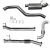 Ignite Exhausts Turbo Back For Mazda Bt50 B30b 3" Cat & Muffler Raw Aluminised Steel
