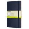 Moleskine Classic Plain Soft Cover Notebook Student Journal L Sapphire Blue